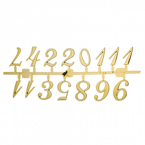 Набор цифр D15 gold для циферблата