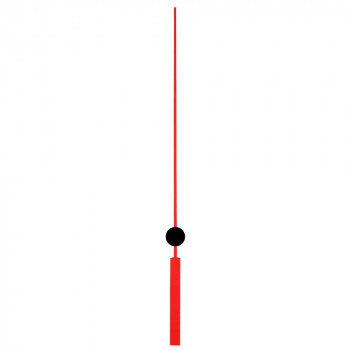 Секундная стрелка 133 red (123мм)