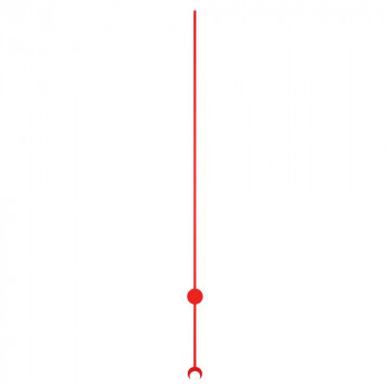 Секундная стрелка 134 red (110мм)