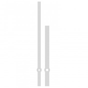 Комплект стрелок 015 white (145/113мм)