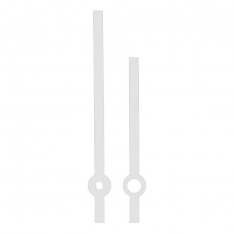 Комплект стрелок 02А white для механизма Hermle