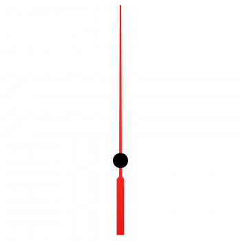 Секундная стрелка Sec. 90 red (90мм)