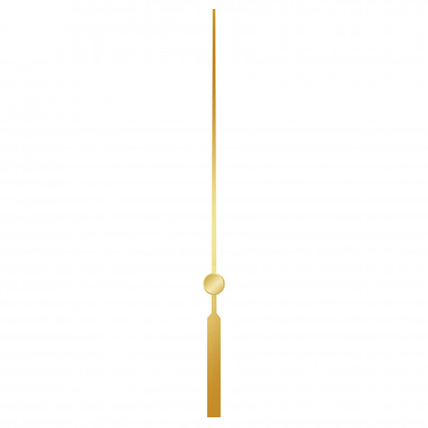 Секундная стрелка sec 446 gold для механизма Hermle