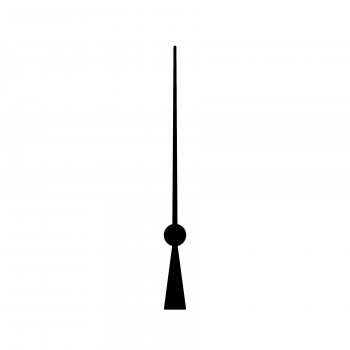 Секундная стрелка Sec. 60 black (60мм)