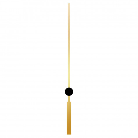 Секундная стрелка sec 90 gold для механизма Hermle