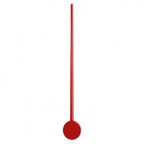 Секундная стрелка sec. Plastic red для механизма Hermle