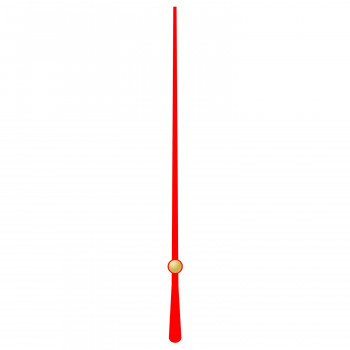 Секундная стрелка 126 red (68мм)