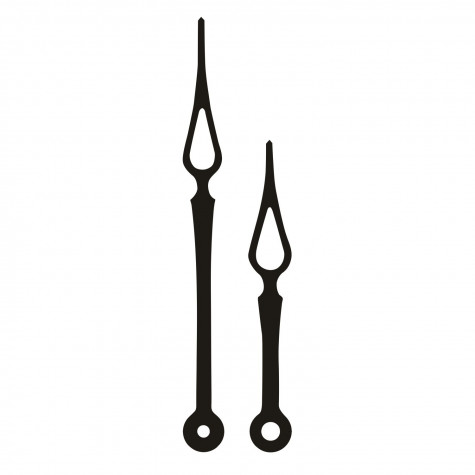 Комплект стрелок 875B black для механизма Young Town