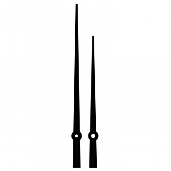 Комплект стрелок 9042 black (180/135мм)