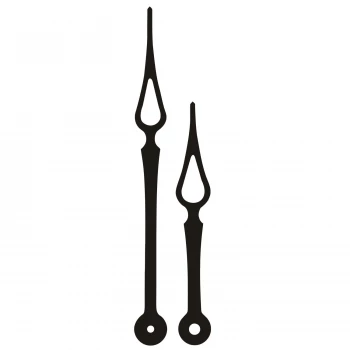 Комплект стрелок 215 black (99/70мм)