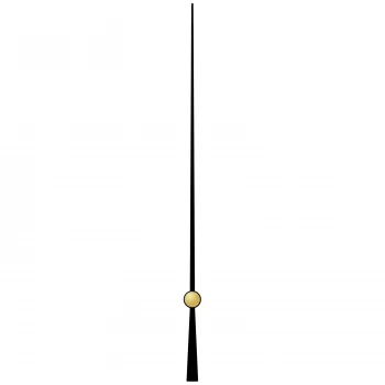Секундная стрелка 256 black (115мм)