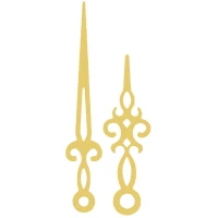 Комплект стрелок 3433 gold (75/50мм)