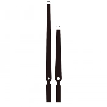 Комплект стрелок 606 black (140/92мм)