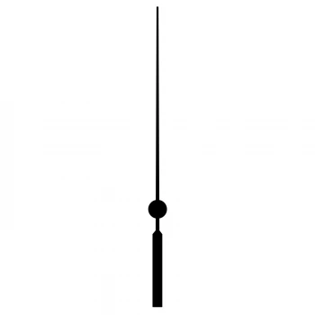 Секундная стрелка Sec. 90 black (90мм)