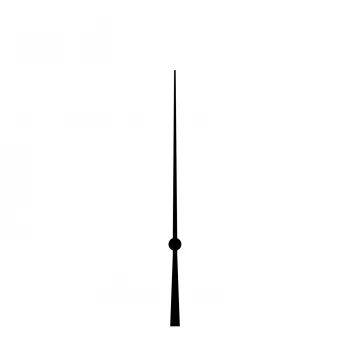 Секундная стрелка Sec. A black (70мм)