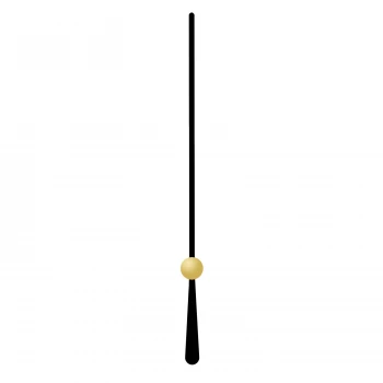 Секундная стрелка 6020 black (37мм)