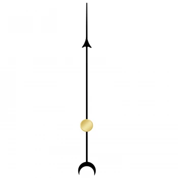 Секундная стрелка 6036 black (51мм)