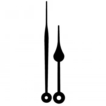 Комплект стрелок 719 black (47/36мм)