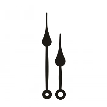 Комплект стрелок 864 black (94/71мм)