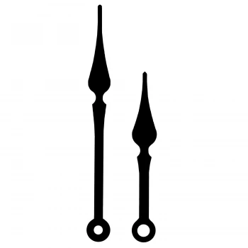 Комплект стрелок 865A black (99/70мм)