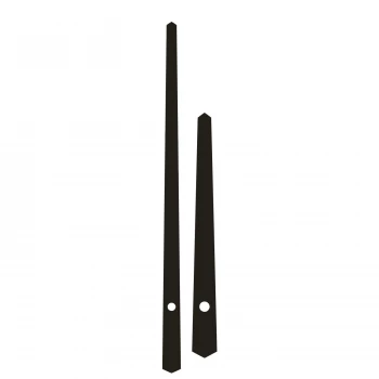 Комплект стрелок 9509 black (170/117мм)
